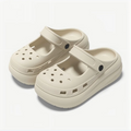 Unisex EVA Closed Toe Platform Clogs Non Slip Soft Summer Indoor Home