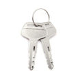 1 Pcs Equipment Tractor Plant Key Excavator Loader Starter Replacement For Komatsu 787 Zpaxo WHITE