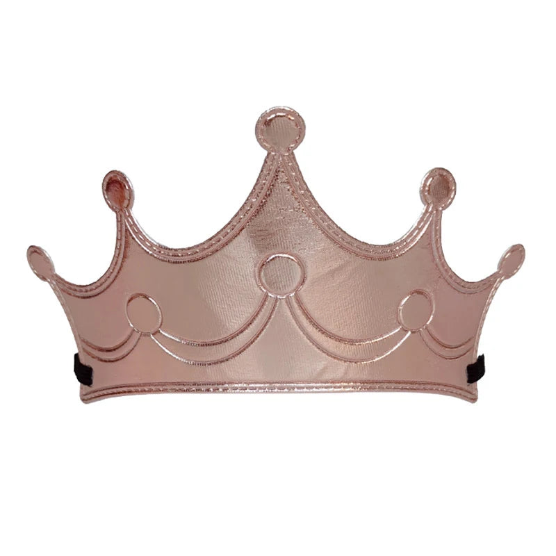 Birthday Hat Princess Prince King Crown Happy Kids Party Prom Photo