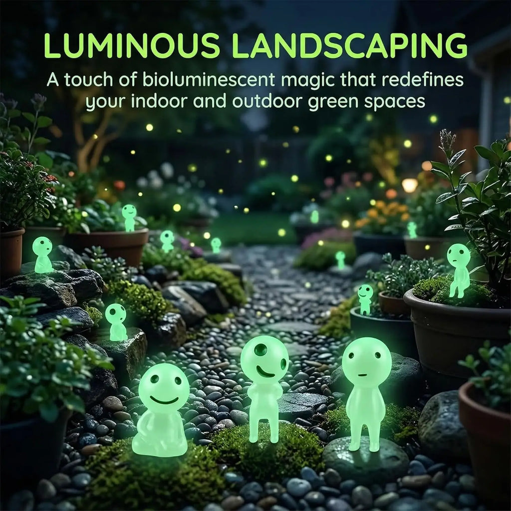 Fairy Garden Accessories Tree Elves Glow Dark Alien Decor Miniature