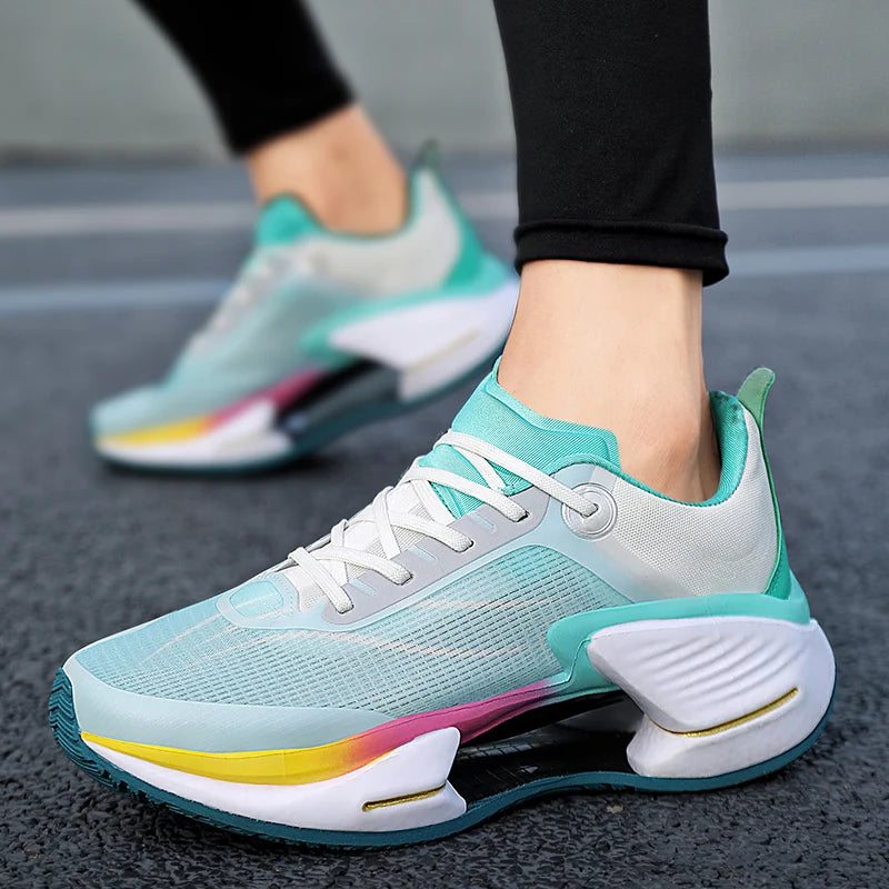 Men's Casual Sneakers Luxury Trainer Shoes Breathable Race Running