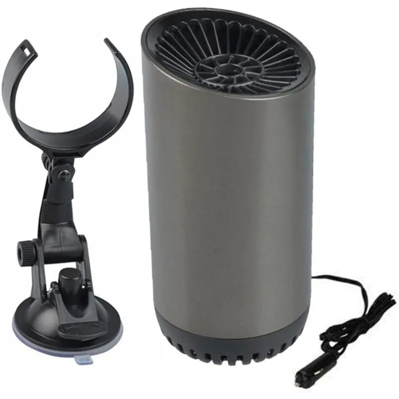 12V 2-in-1 Car Heater Fan & Windshield Defroster Anti-Fog