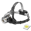 KDULIT XHP50 LED Sensor Headlamp – 2300 Lumen Waterproof Zoom