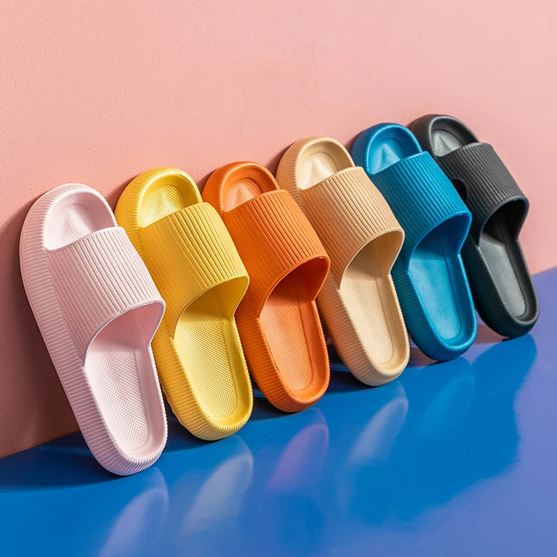 High-quality Outdoor Men's Thick-soled Indoor Slippers Women's