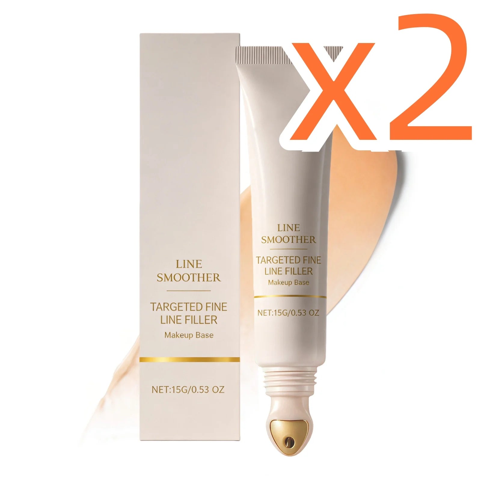 Nicotinamide 3-in-1 Makeup Primer – Pore Control, SPF & Brightening Face Makeup Primer Zpaxo 15g Boxed x2