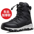 Same Snow Boots Men Women Waterproof Non-slip Warm Cold-proof Velvet Zpaxo D706 Black 36 China Mainland