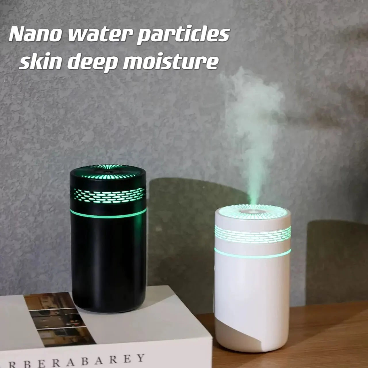 Car Humidifier Mini Seven-Color Aroma Humidifier Car Air Purifier Small Atomizer Household Bedroom Water Supply Zpaxo