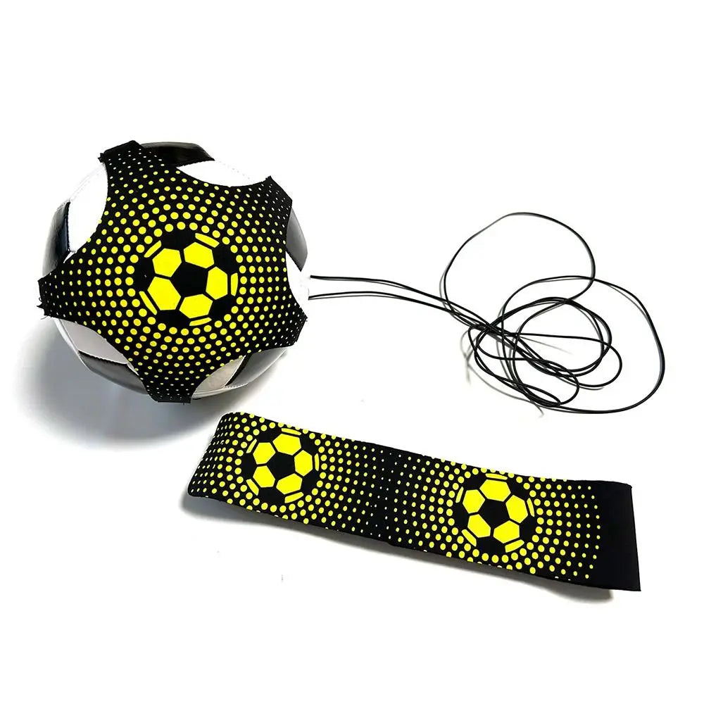 Adjustable Elastic Soccer Ball Juggle Trainer Belt & Bag