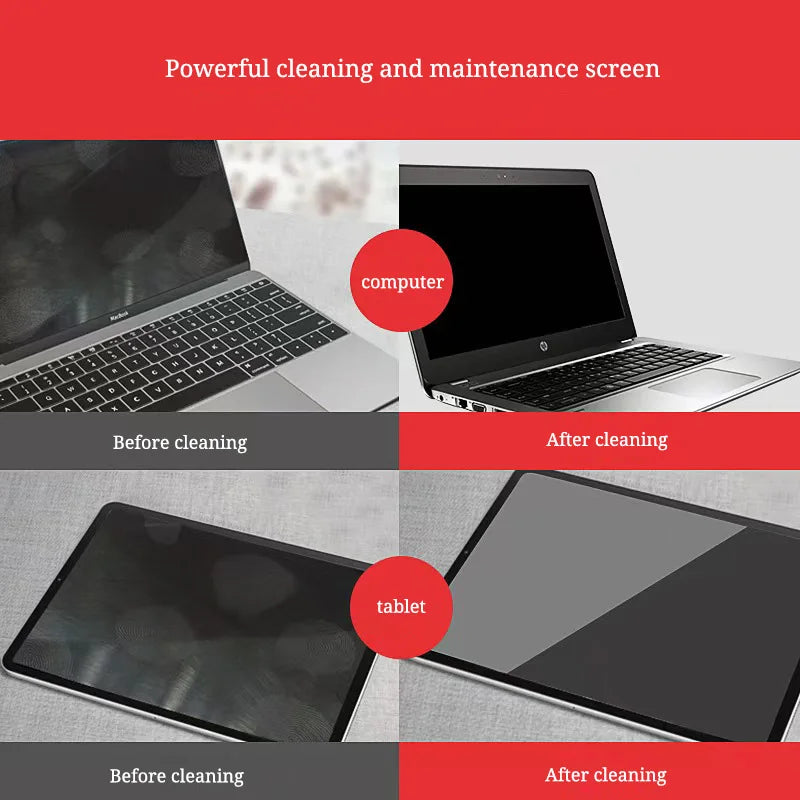 1005 Screen Cleaner 3-Piece LCD LED Monitor Laptop Tablet Digital Zpaxo