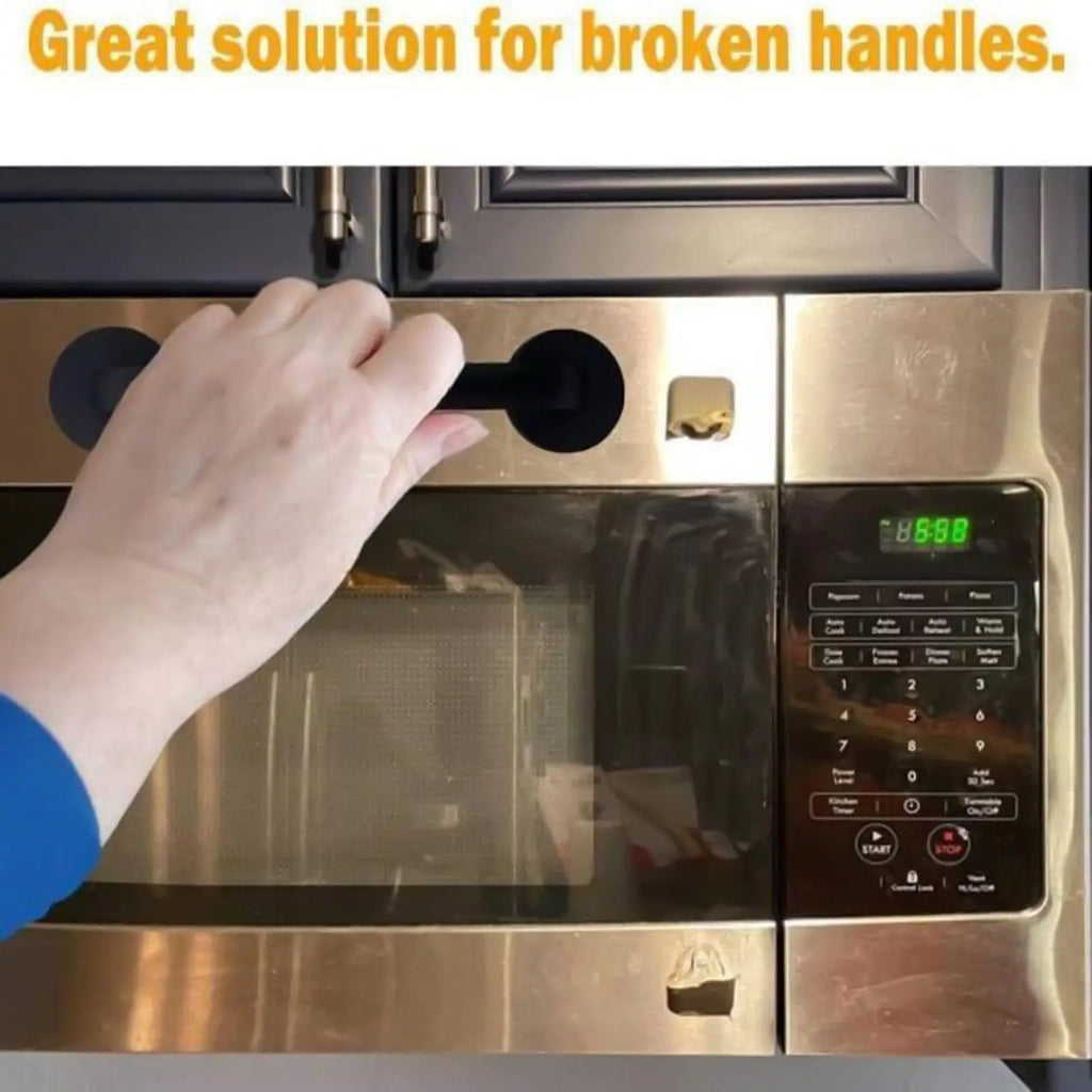 Magnetic Door Handle Aluminum Ergonomic Pull Bar Refrigerator Replacement Handle for Home Dorm Fridge Dishwashers Washing Zpaxo