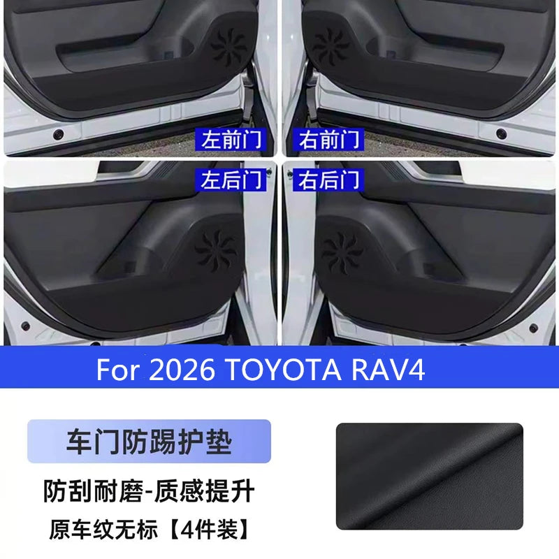 For 2026 TOYOTA RAV4 generation Renegade anti-kick mat anti-scratch mat protection film car decoration products accessories Zpaxo