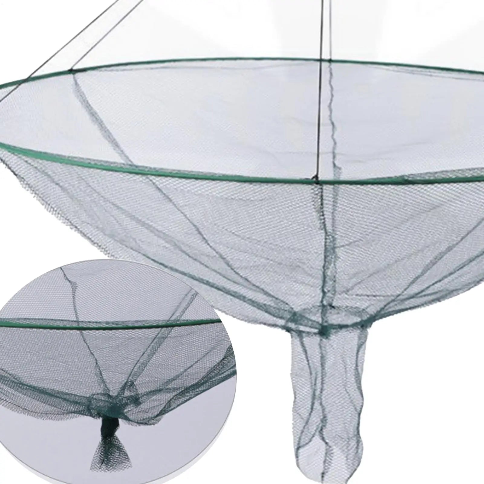 Hoop Net Fishing Round Crab Hoop Net Fishing Bridge Net Drastring Cast Nets For Fishing Collapsibles Catfish Net For Outdoor Zpaxo