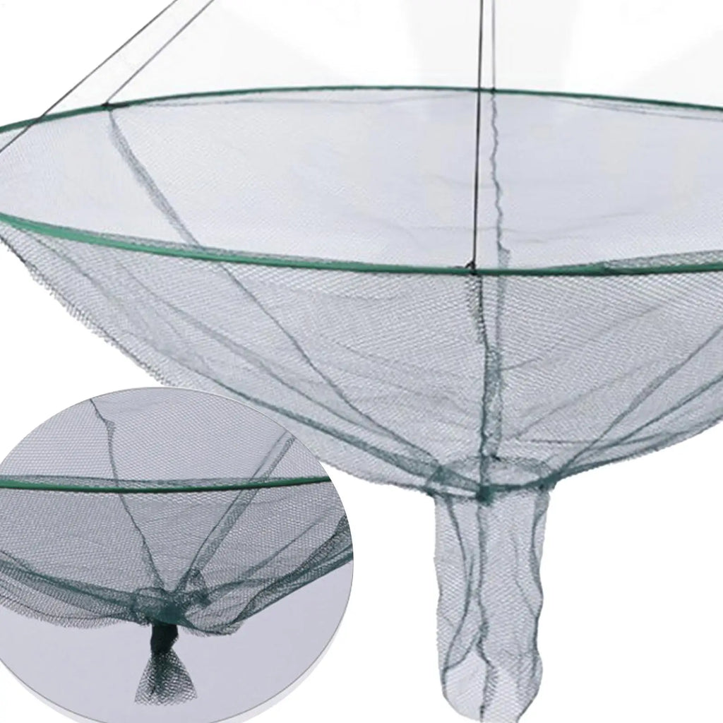 Hoop Net Fishing Round Crab Hoop Net Fishing Bridge Net Drastring Cast Nets For Fishing Collapsibles Catfish Net For Outdoor Zpaxo