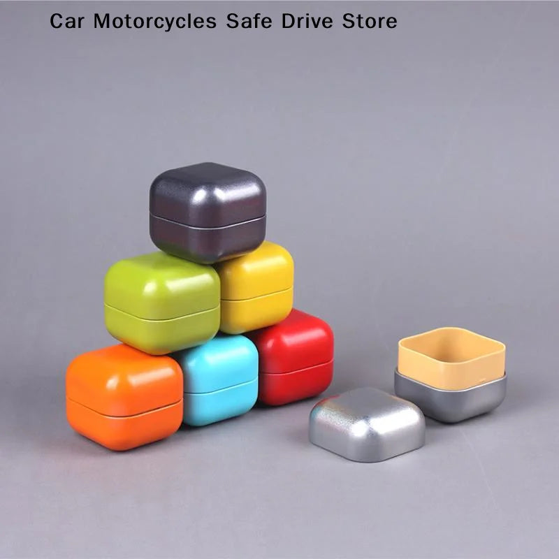Solid Mini Tin Box Portable Sealed Jar Tea Jewelry Candy Small