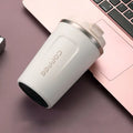 Stainless Steel Coffee Cup Thermal Mug Garrafa Caneca Non-slip Travel