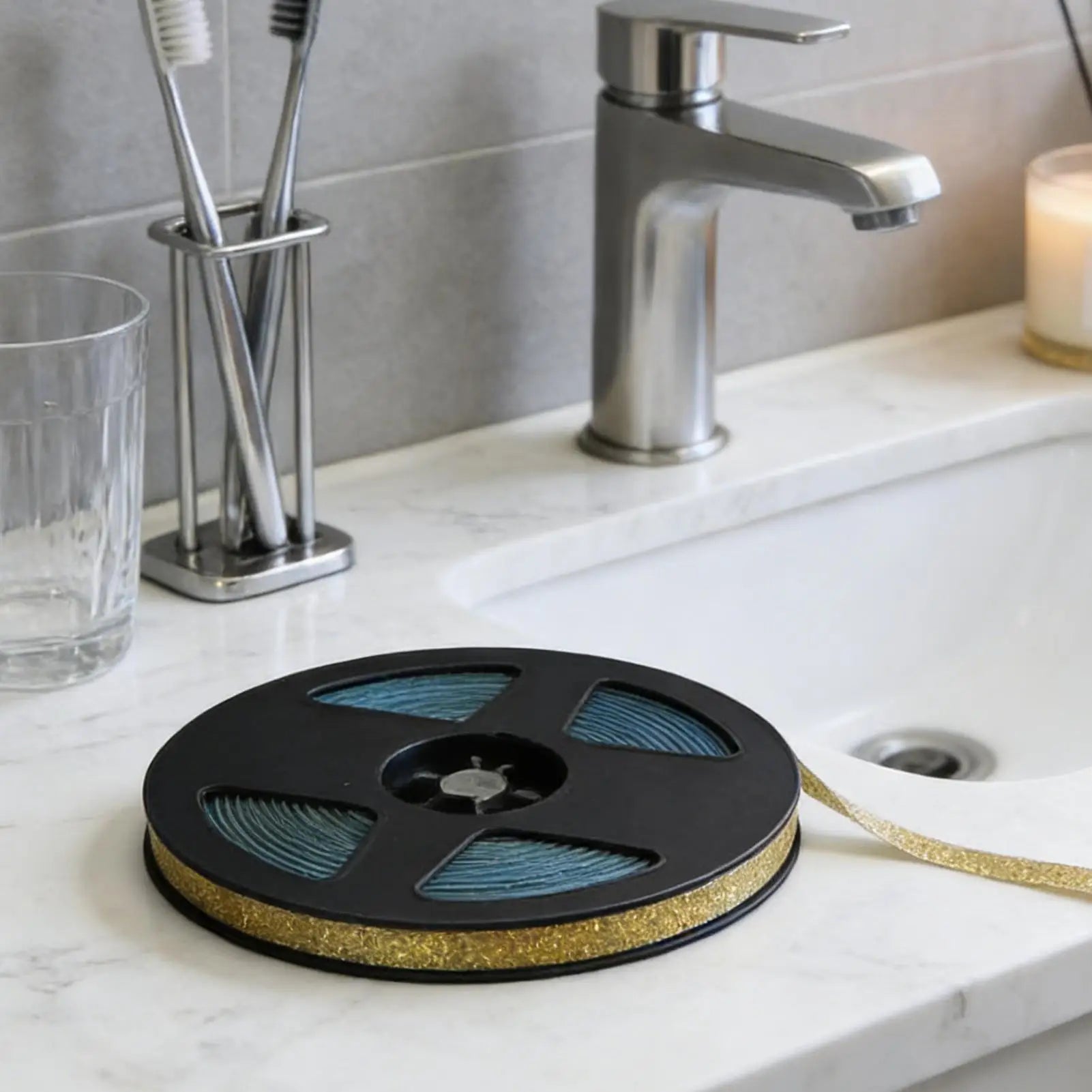 Self Adhesive Caulk Tape 6m Waterproof Sealing Strip Beautiful