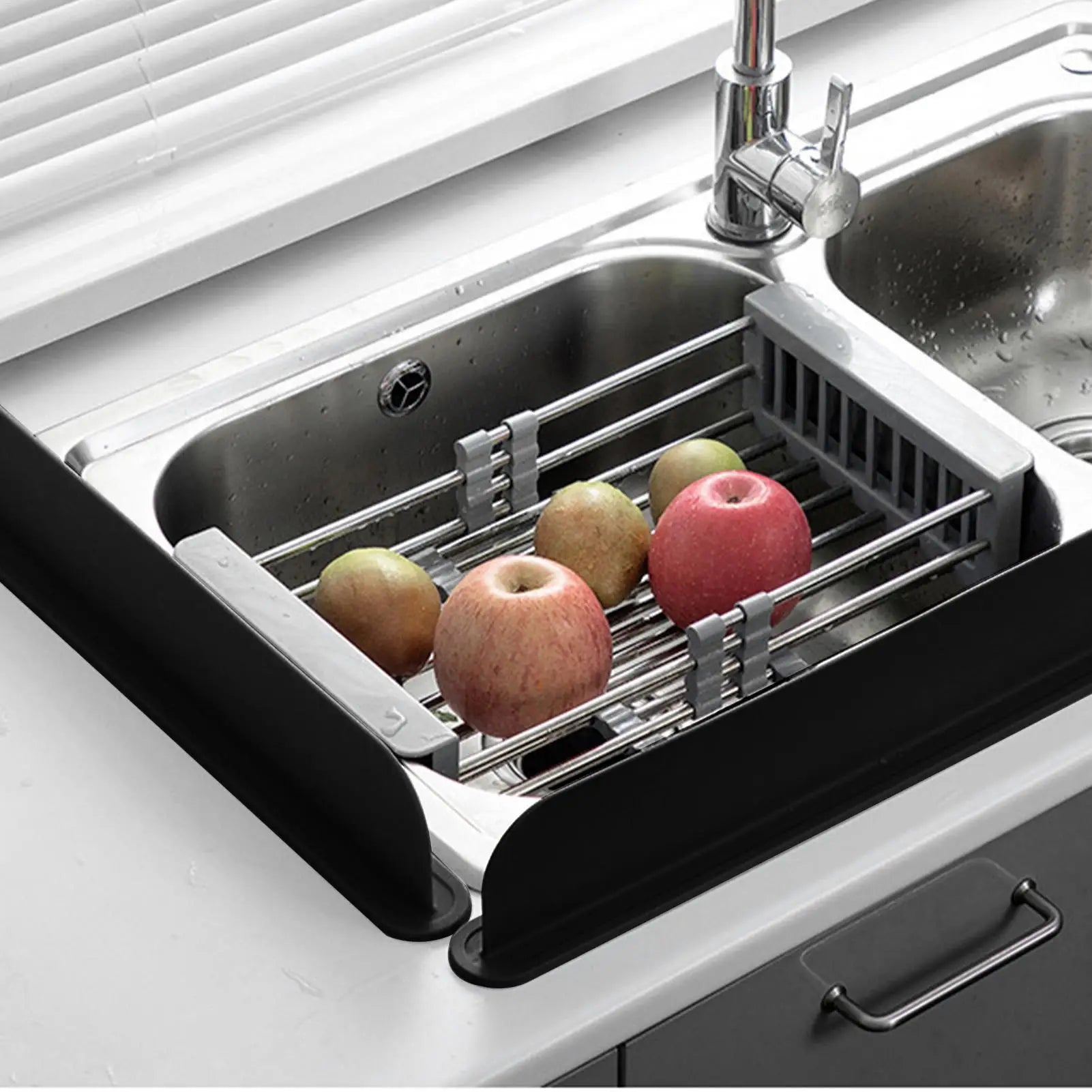Silicone Sink Baffle Kitchen Splash Guard Household Non Slip Water