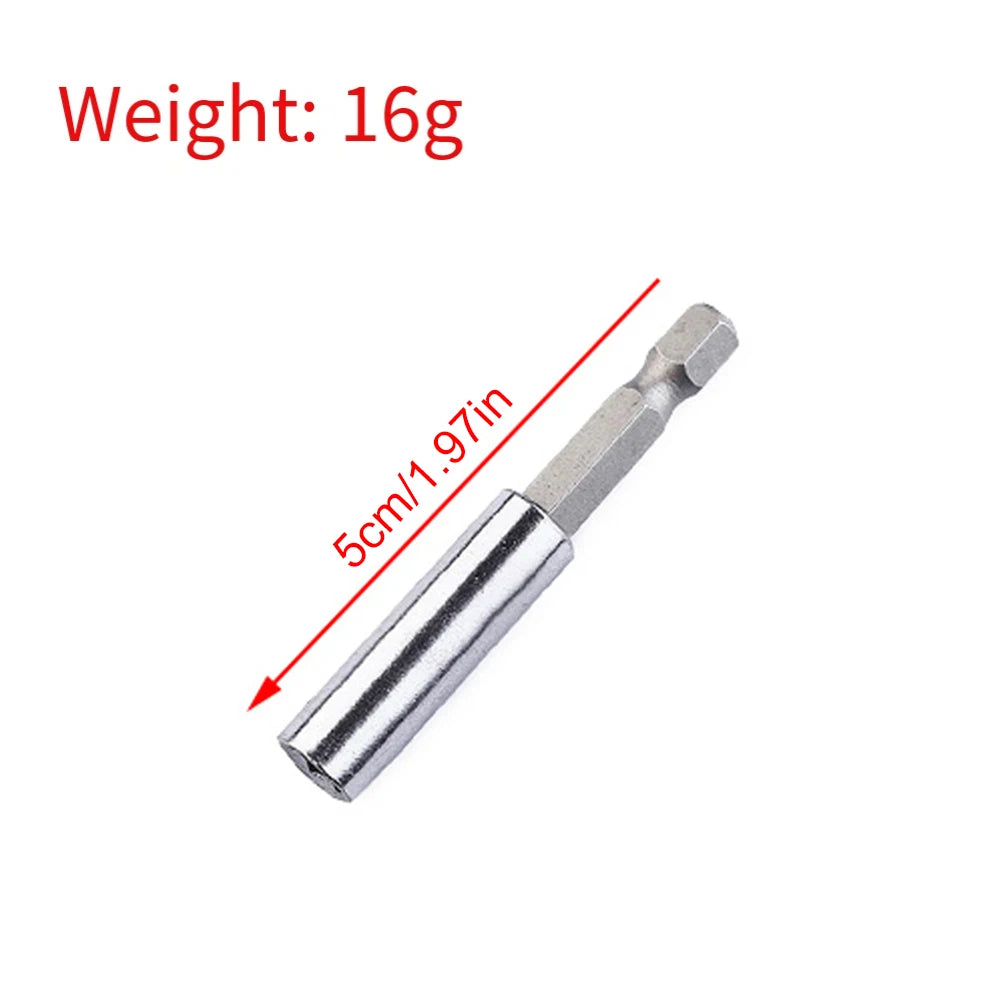 50 60 75 100 Magnetic Bit Holder 1 Hex Shank Quick Release Drill
