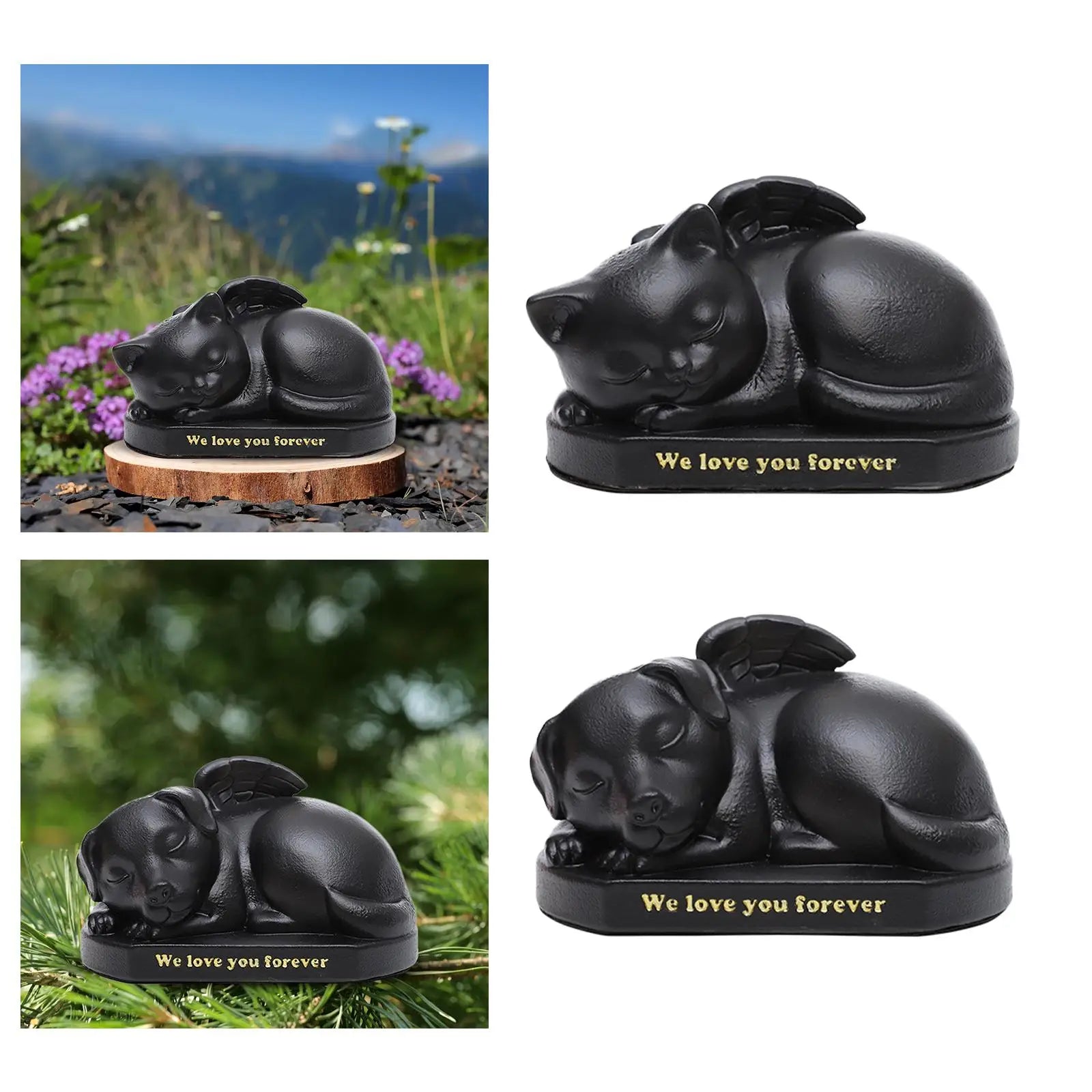 Pet Urns Loose Memorial Pets Gift Sympathy Retain Memories Cremation Memorial Urn for Living Room Home Backyard Lawn Indoor Zpaxo