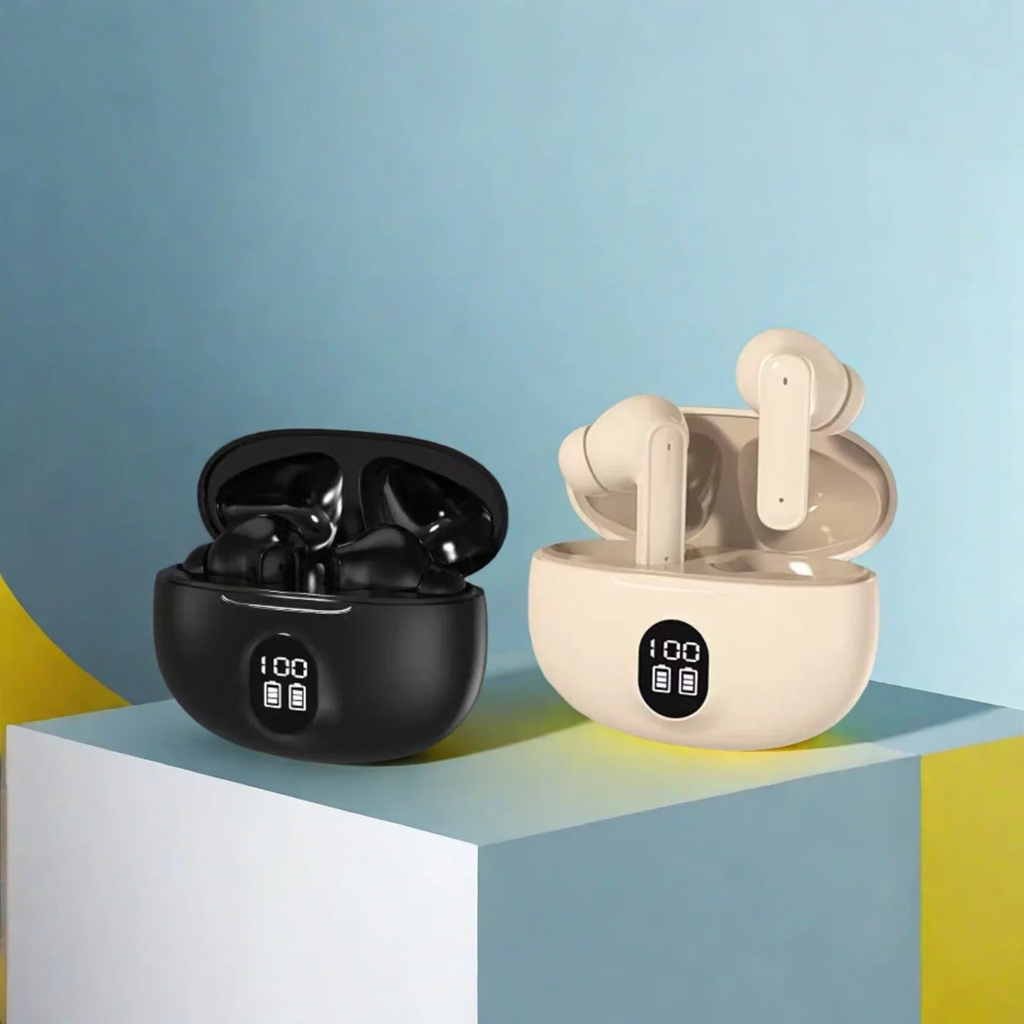 TWS Wireless Headphones Game Bluetooth Microphone Noise Reduction
