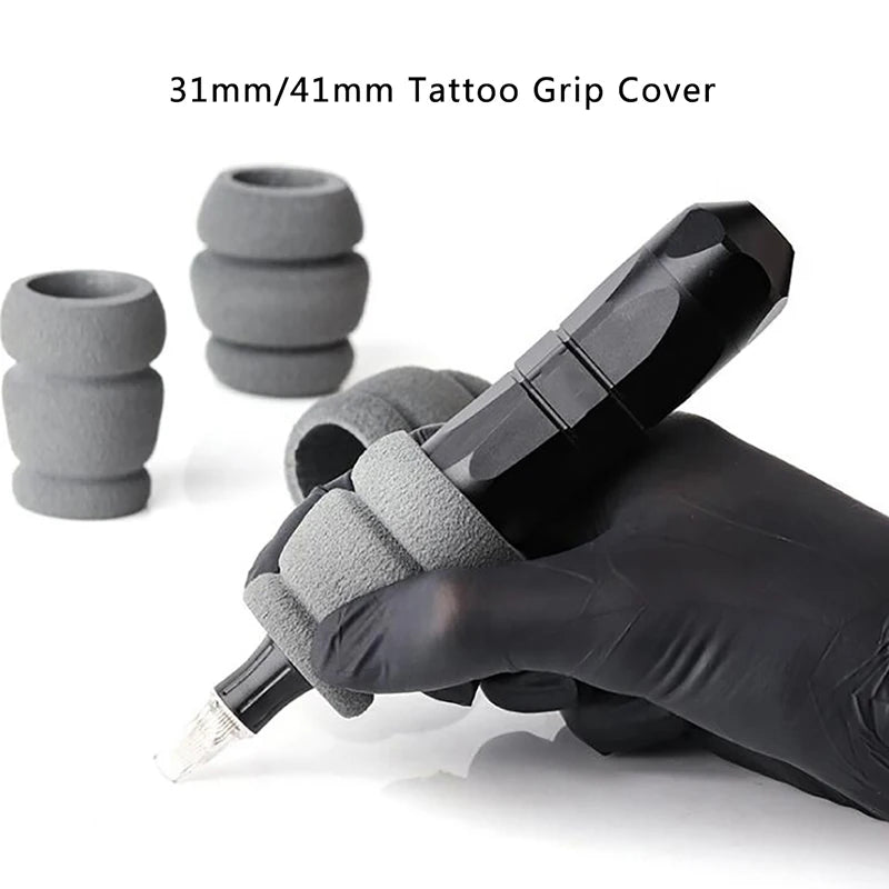 31 Memory Foam Tattoo Grip Cover Machine Pen Tool Sponge Accessory