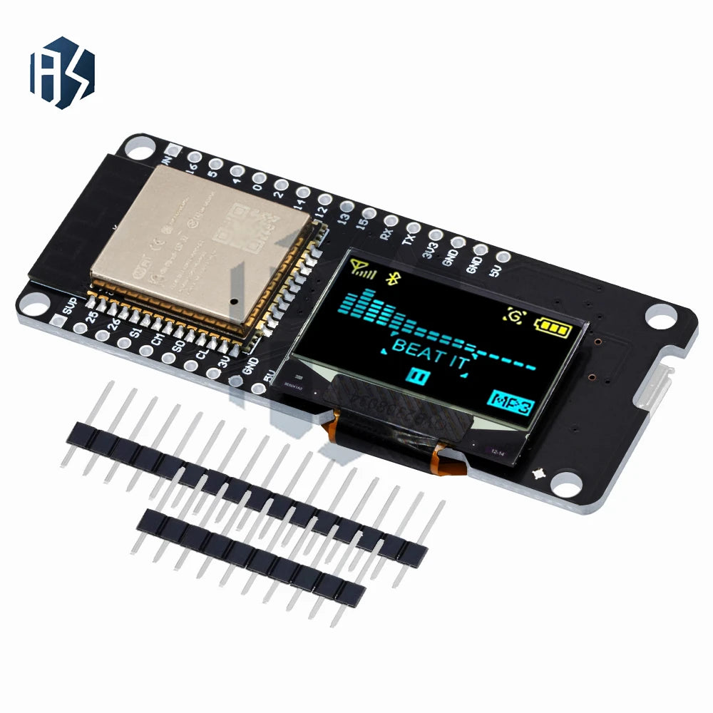0 96 OLED ESP32 Board ESP-32 Dual-mode Wifi Bluetooth Compatible Zpaxo