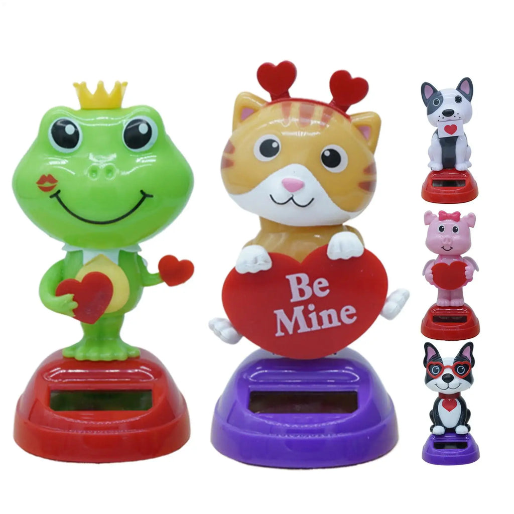 Solar Dancing Animal Bobblehead – Car Dashboard Decor Toy Solar Bobblehead Toy Zpaxo