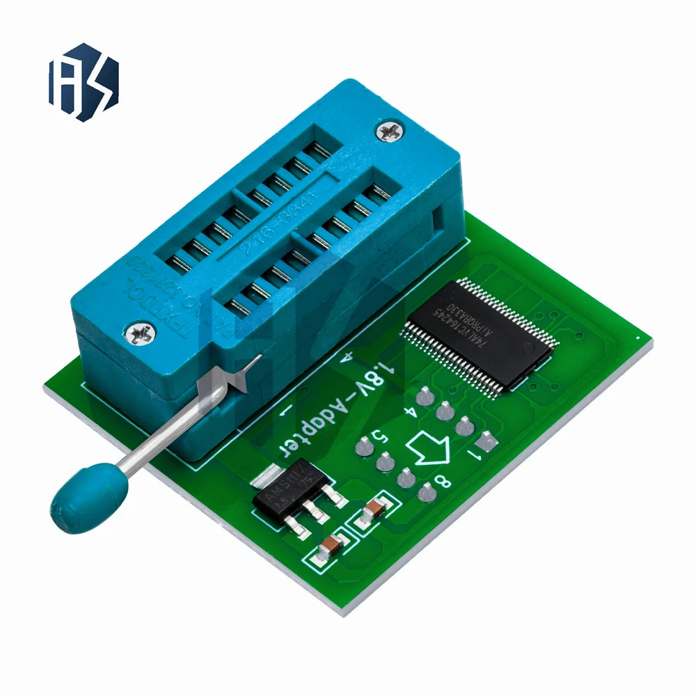 1 8V Adapter Iphone Motherboard SPI Flash SOP8 DIP8 W25 MX25 Use Zpaxo