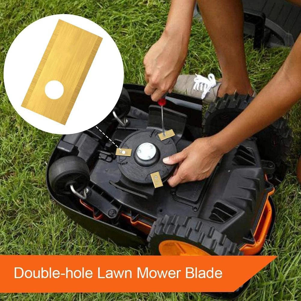 Blades Replacement Stainless Steel Lawn Mower Cutting Blade Robotic