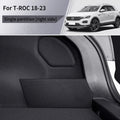 Suitable For Volkswagen T-ROC 2018-2023 Leling Trunk Partition Interior Decoration Car Supplies Storage and Storage Box Zpaxo For T-ROC 18-23