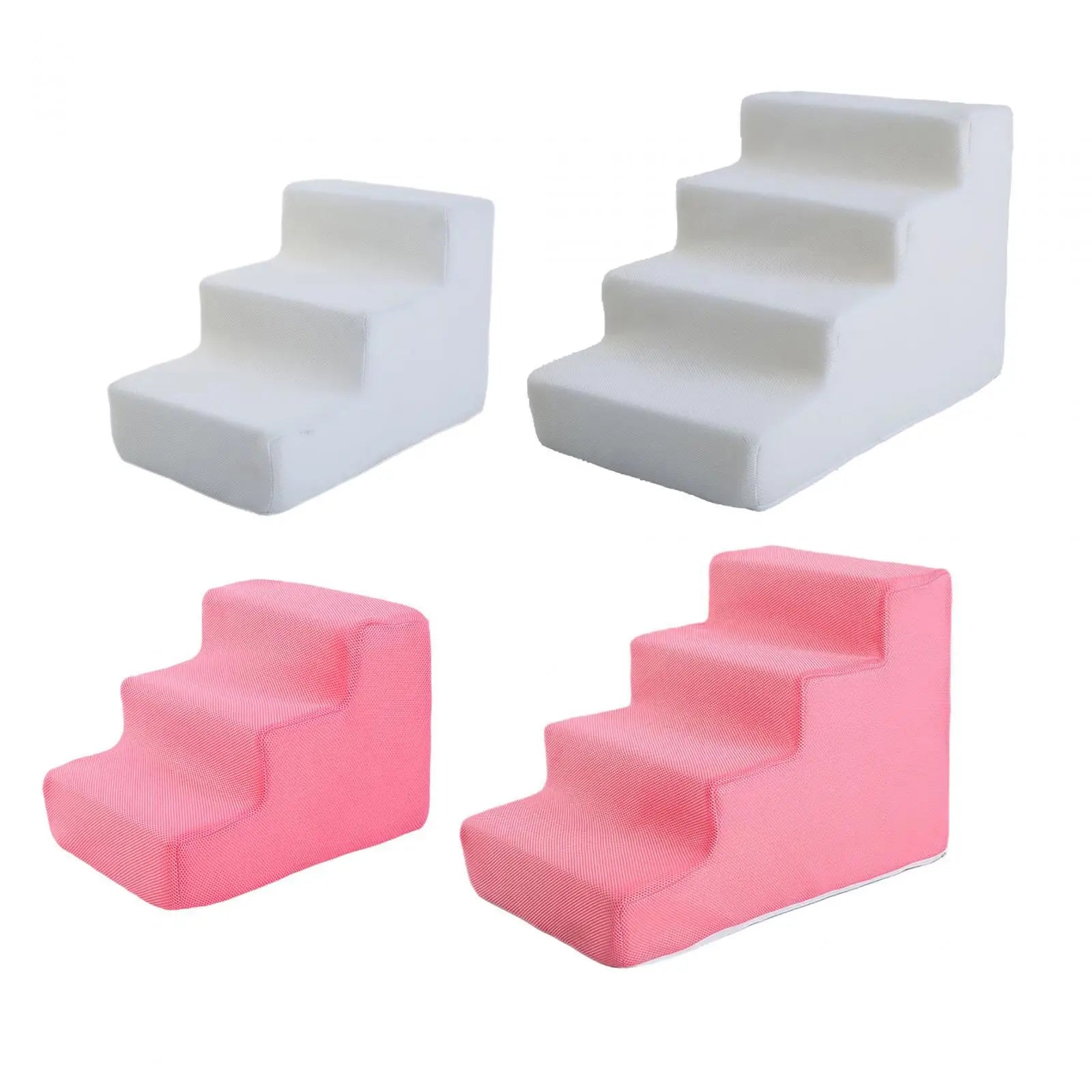 High Density Pet Steps Ladder Cat Ramp Balanced Pet Steps Dog Steps for Sofa Small Dogs and Cats Couch High Beds Puppy Supplies Zpaxo