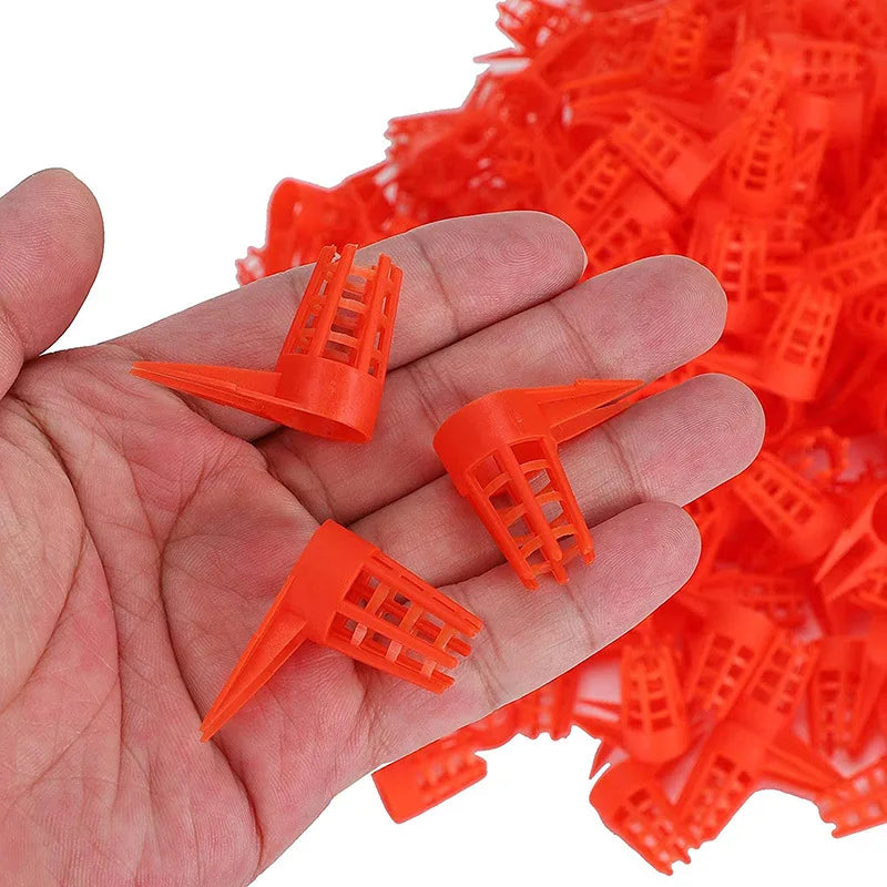 20 Pcsking Cells Plastic Bee Queen Cages Cell Cover Cap Protective