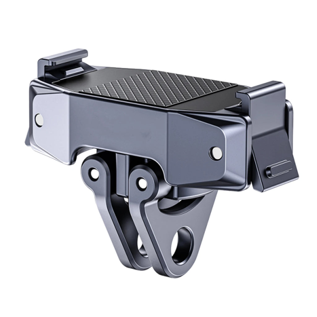 For DJI Osmo Action Camera Magnetic Mount Plate Cameras Mounting Plate Base Aluminum Alloy Tripod Adapter Vlogging Accessories Zpaxo Grey China Mainland