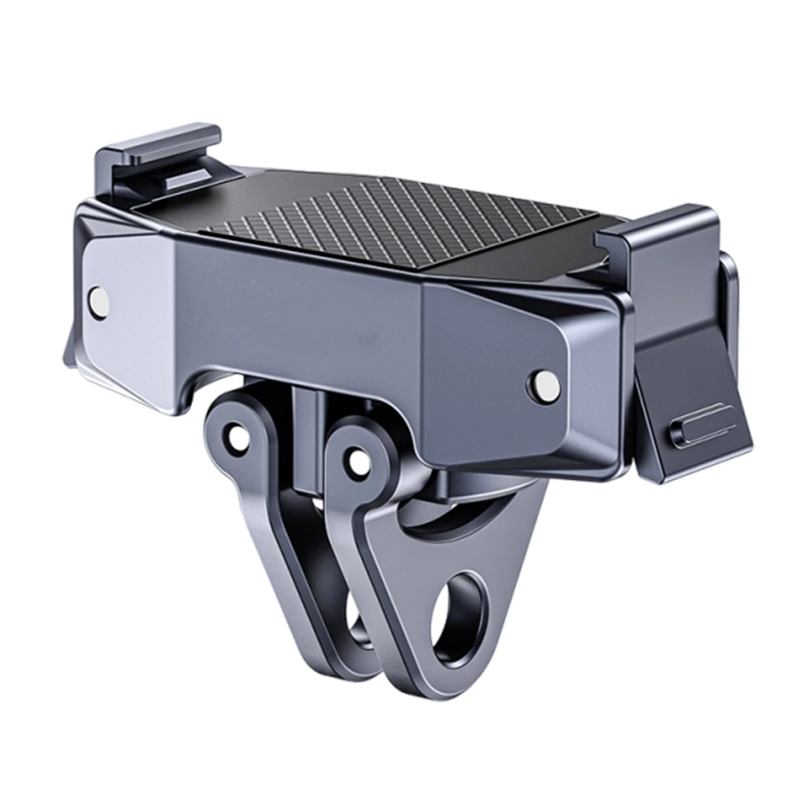 For DJI Osmo Action Camera Magnetic Mount Plate Cameras Mounting Plate Base Aluminum Alloy Tripod Adapter Vlogging Accessories Zpaxo Grey China Mainland