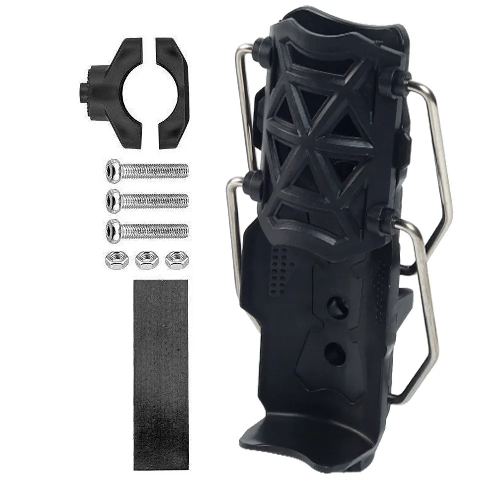Universal Rotating Bike Cup Holder – No Drill Handlebar Mount Bike Cup Holder Zpaxo black