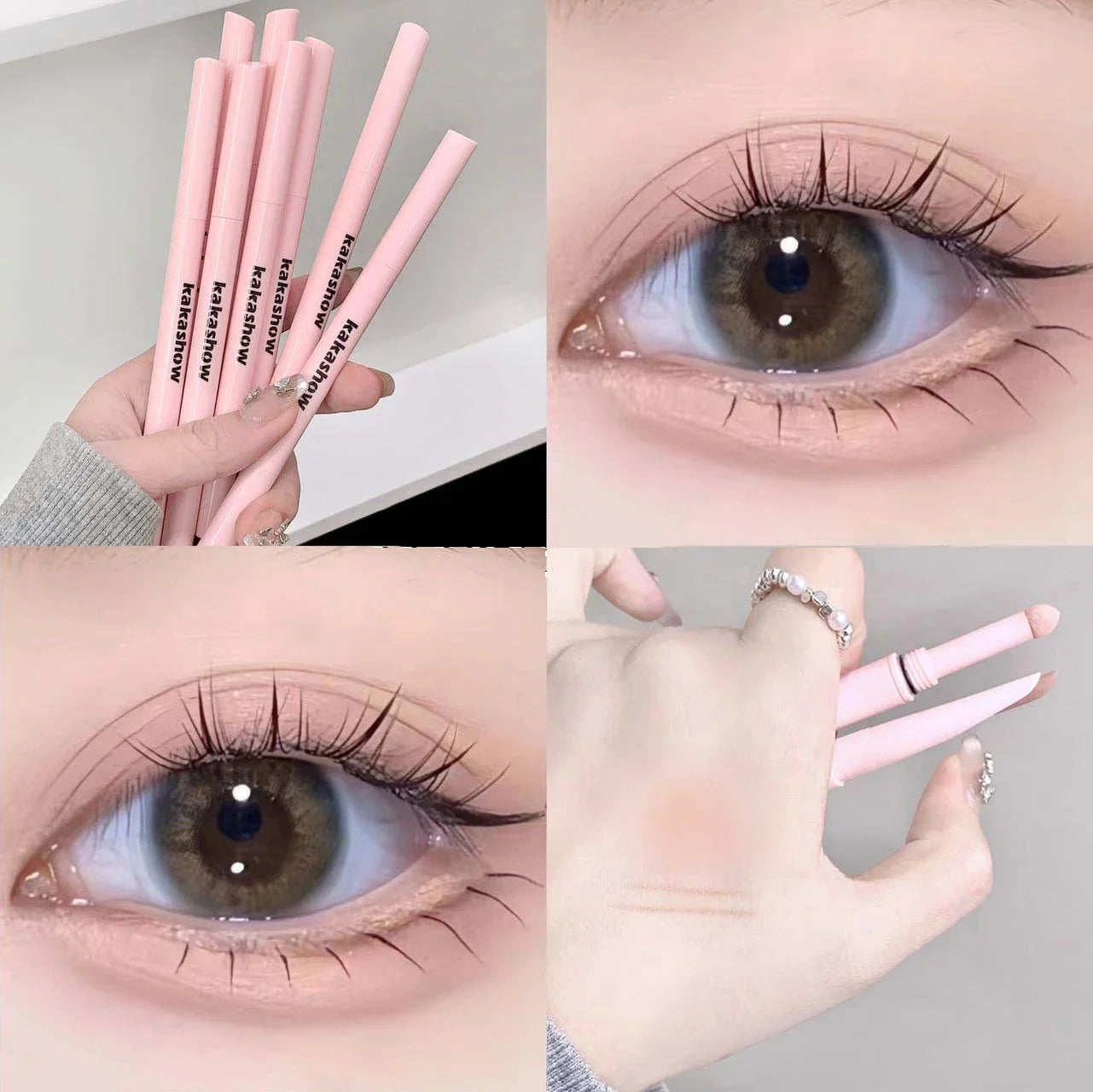 Mulitfuntional Double Ended Lying Silkworm Pen Eyeliner Pencil