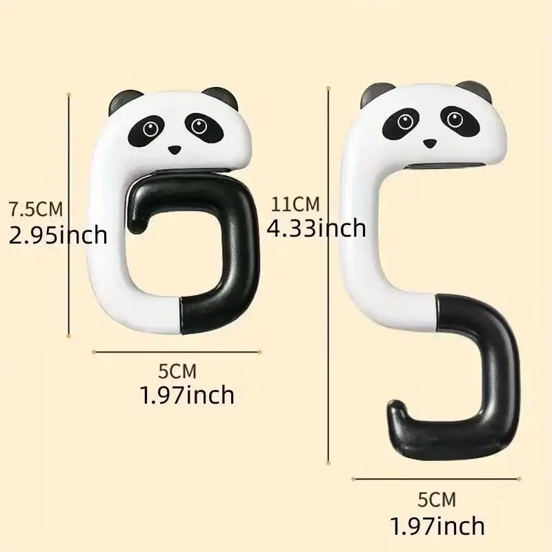 Cartoon Animal Shaped Hook – Portable Foldable for Handbags, Wallets & Backpacks, Desktop Hanger Zpaxo