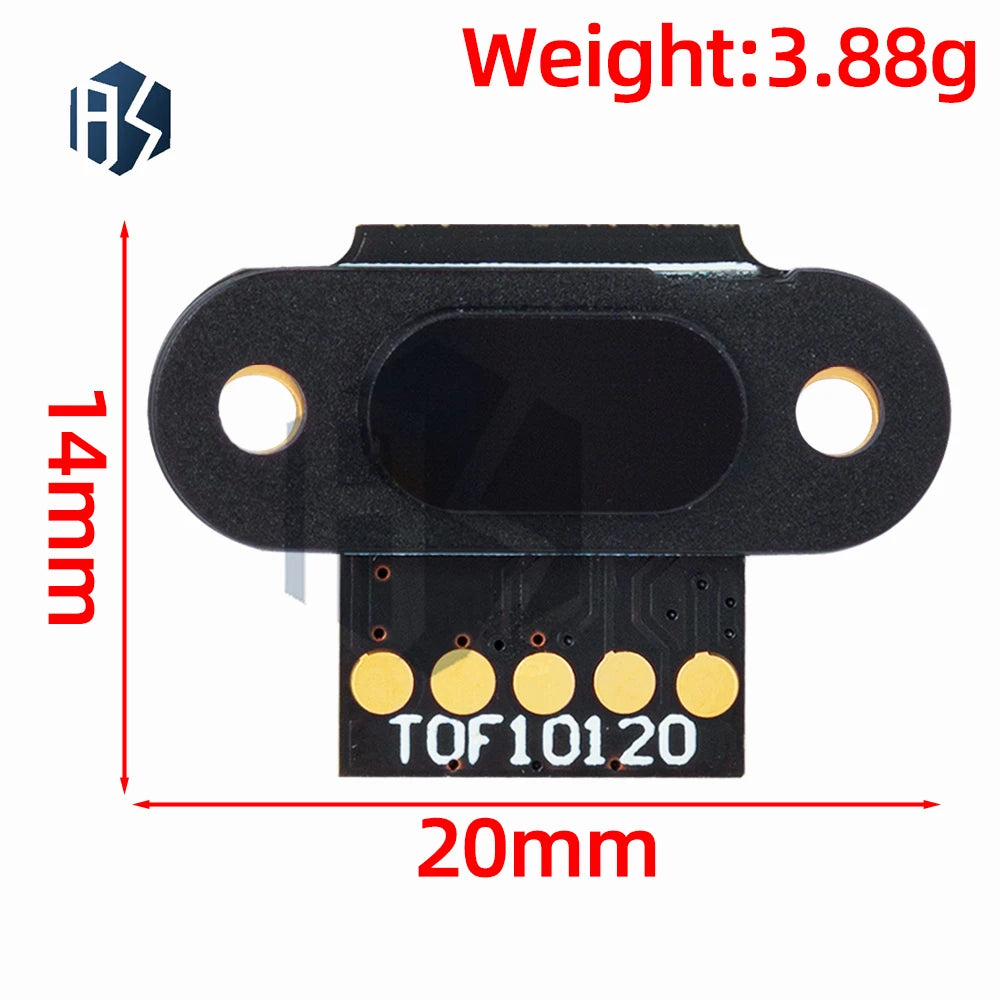 Range Sensor Module 10- Distance Tof10120 Uart I2C Output 3-5V Rs232 Zpaxo
