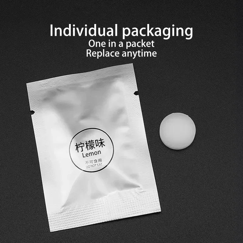 5-10PCS Car Air Outlet Aromatherapy Tablets Air Outlet Supplement Tablets Small Fan Pe Solid Fragrance Tablets Perfume Pads Zpaxo