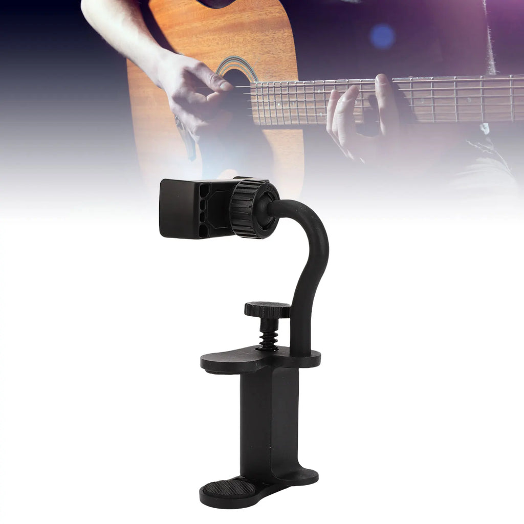 Guitar Phone Holder Adjustable Clamp Mount Smartphone Stand 6- Thick