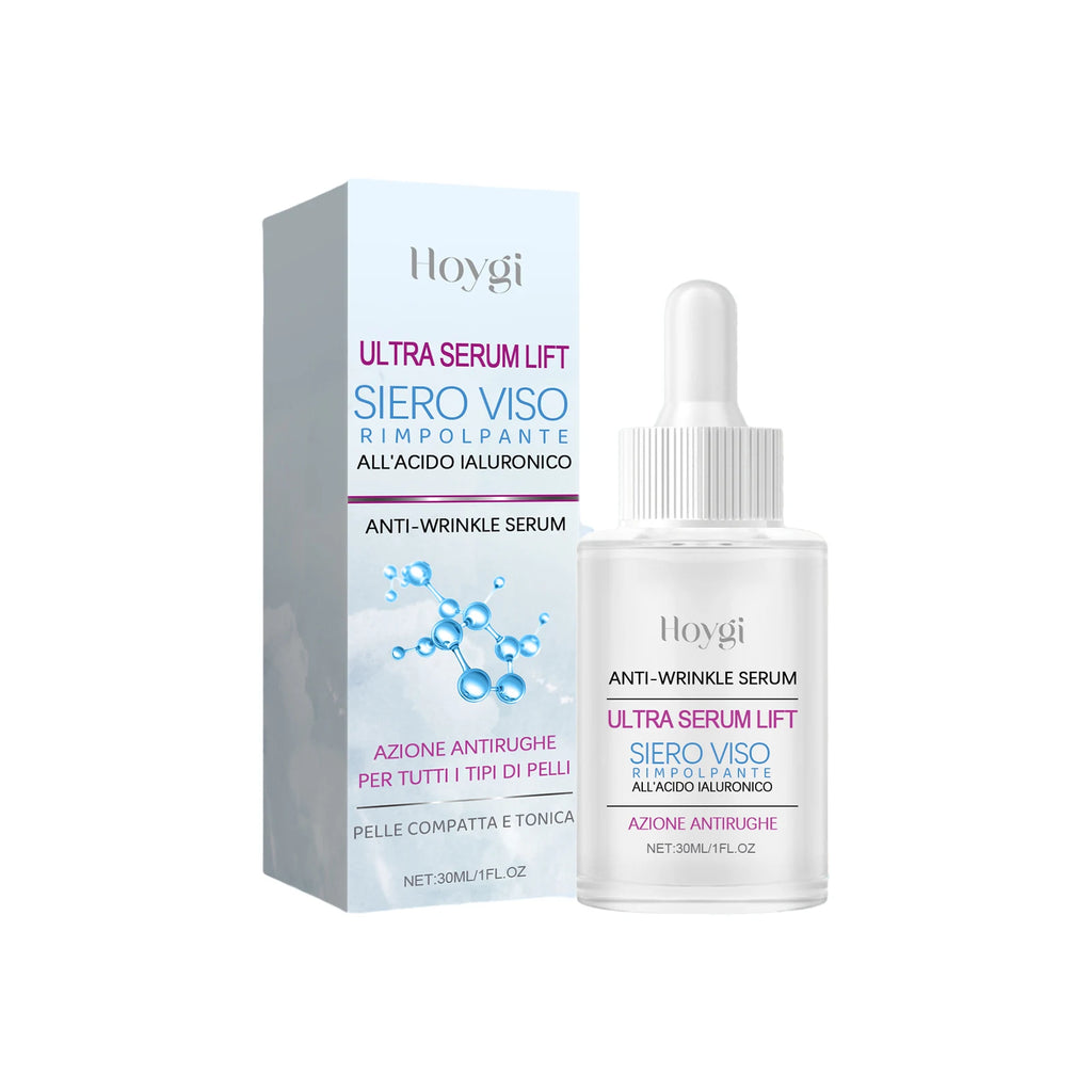 Hoygi 30ml Hyaluronic Plumping Serum Intense Hydration and Skin Firming Glycerin Moisture Lock Fragrance Free For All Skin Types Zpaxo 1PC
