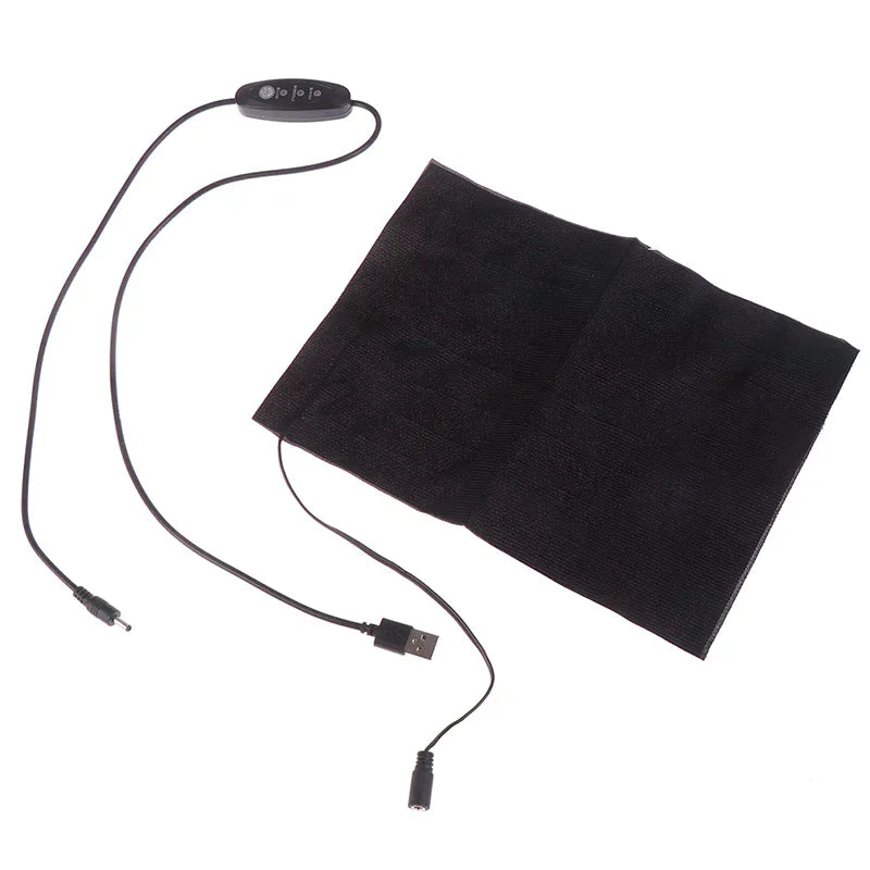 Vest Jacket Clothing Heated Pads Warmer Waist Portable USB Electric Zpaxo