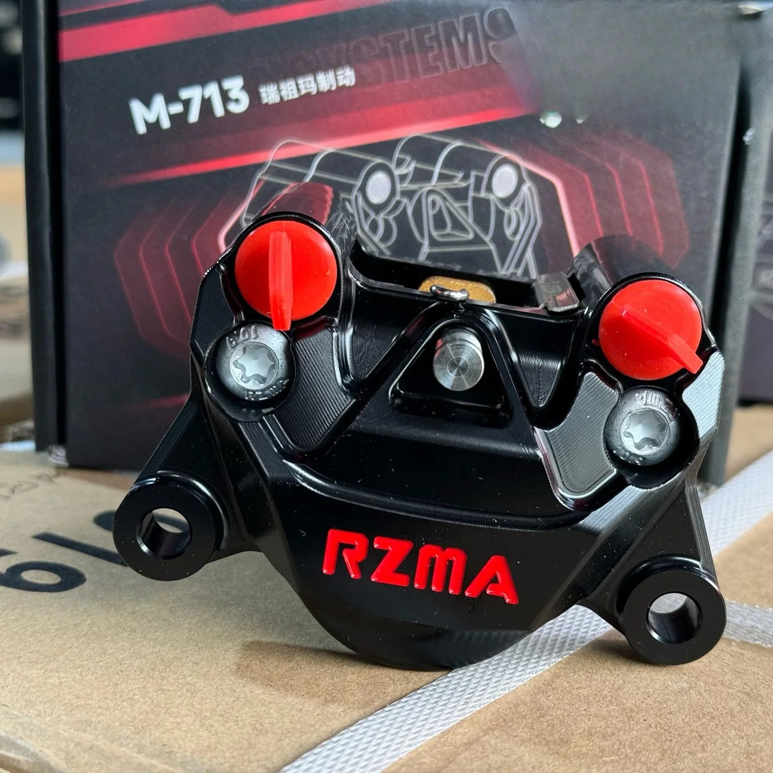 RZMA M713 CNC Aluminum Motorcycle Rear Brake Caliper | Universal
