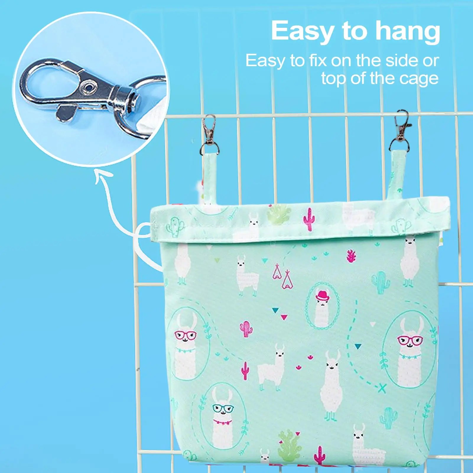 Pet Cage Cooling Ice Hangable Insulated Cooler Small Animals Rabbits
