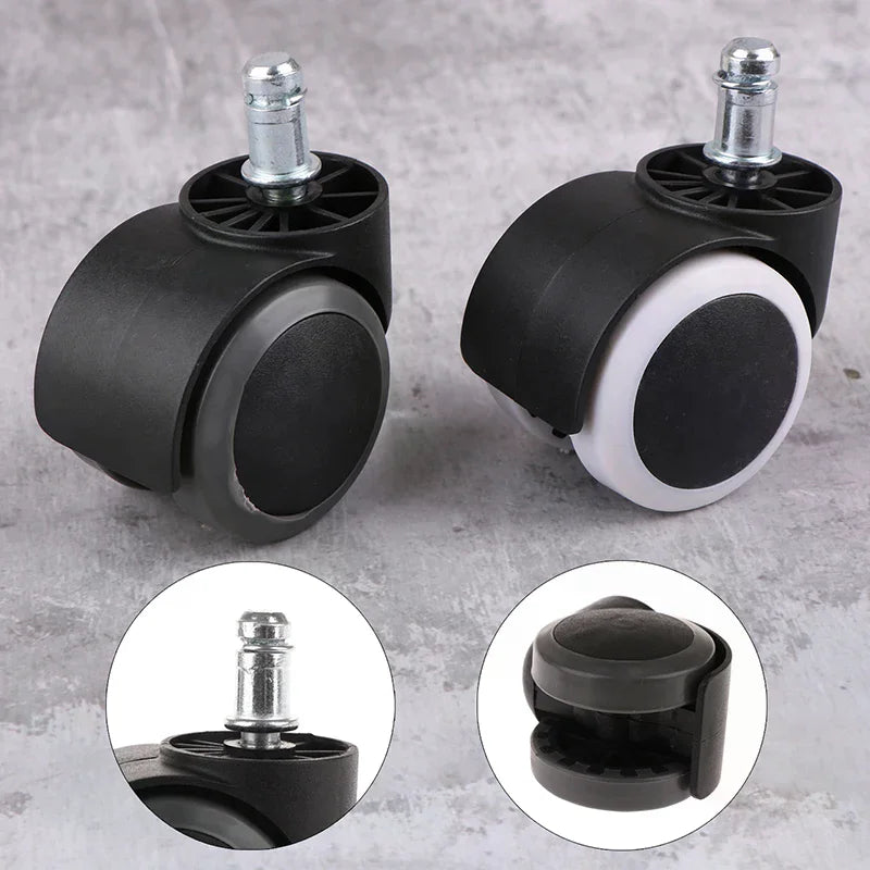 Casters Furniture Hardware Universal Swivel Caster Wheels Replacement Zpaxo