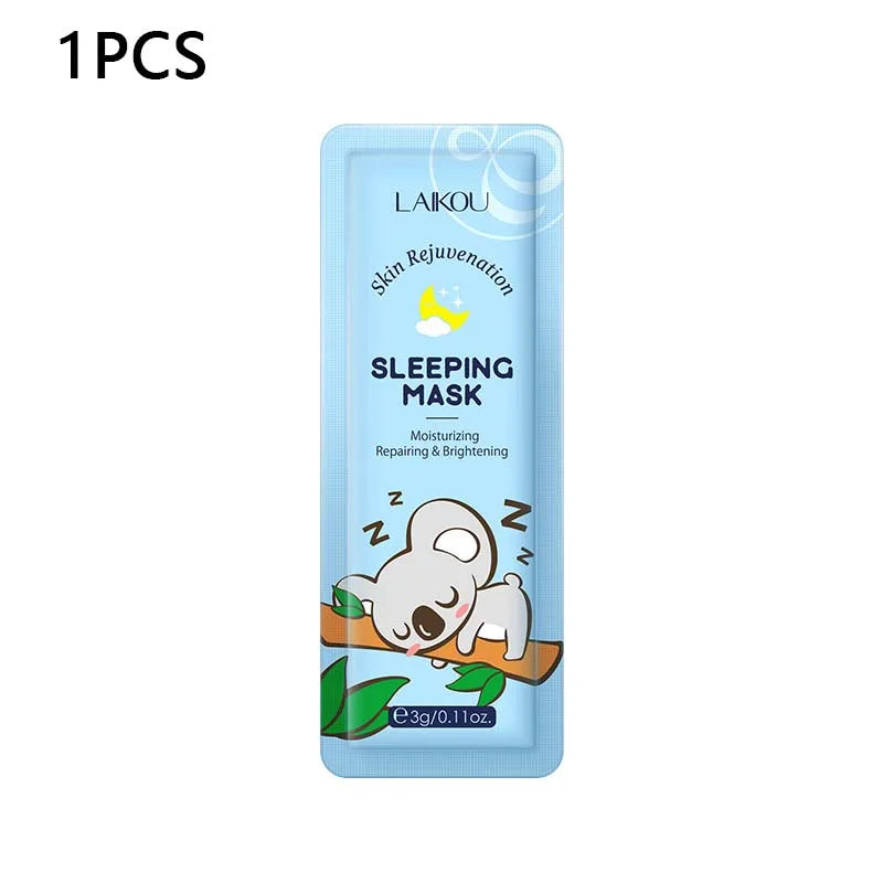 1 Moisturizing Facial Mask Sakura Snail Seaweed Face Sleeping Cream