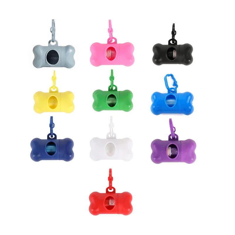 Bone-Shaped Dog Waste Bag Dispenser | Portable Poop Bag Holder
