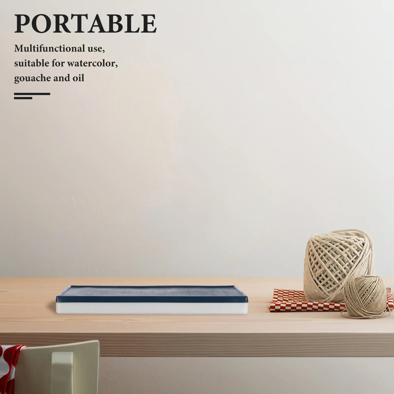Portable Airtight Paint Palette Watercolor Acrylic Gouache Oil