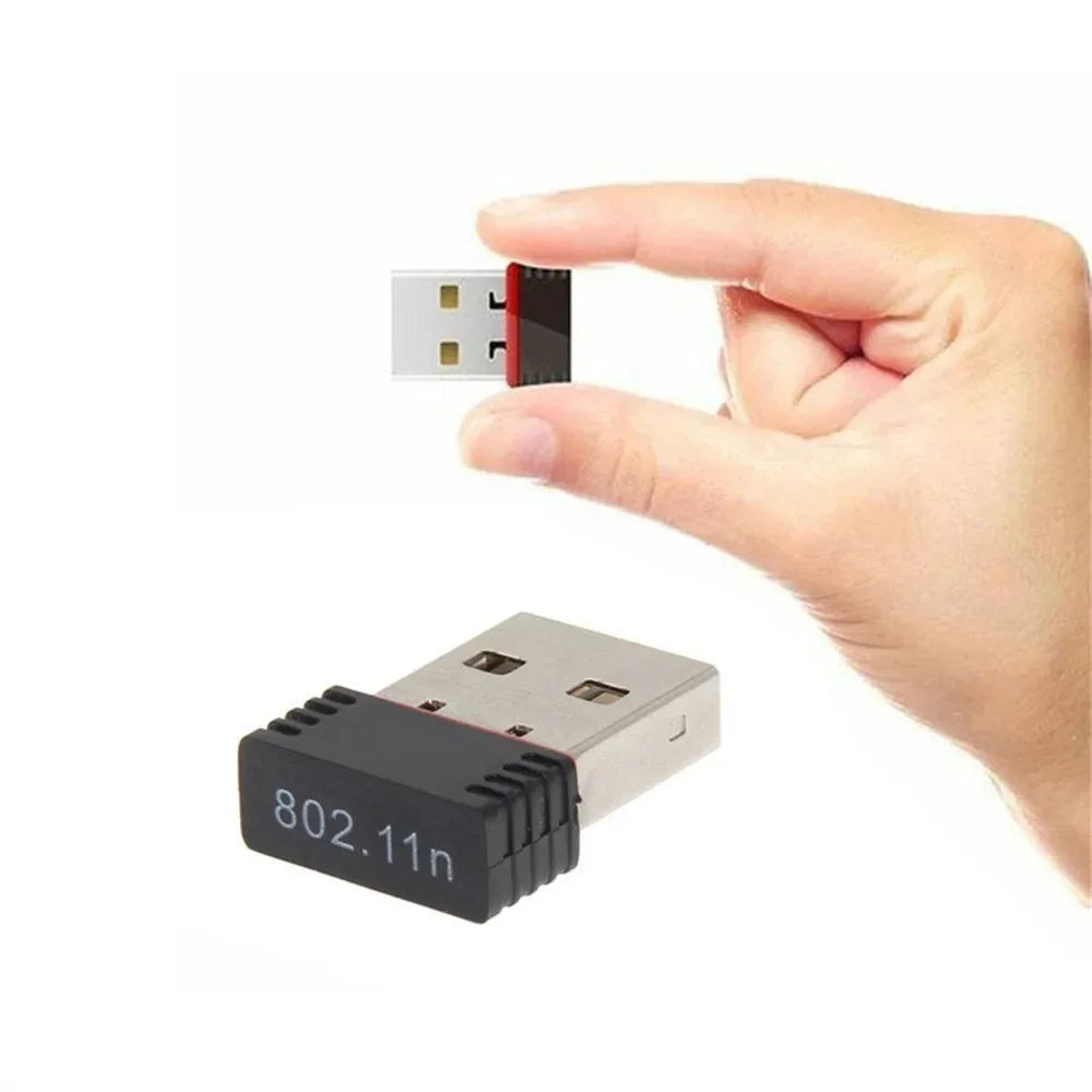 RTL8188 150Mbps USB WiFi Adapter for Raspberry Pi,Wireless Network Card Adapter WiFi Dongle for Desktop Laptop PC Windows RTL818 Zpaxo