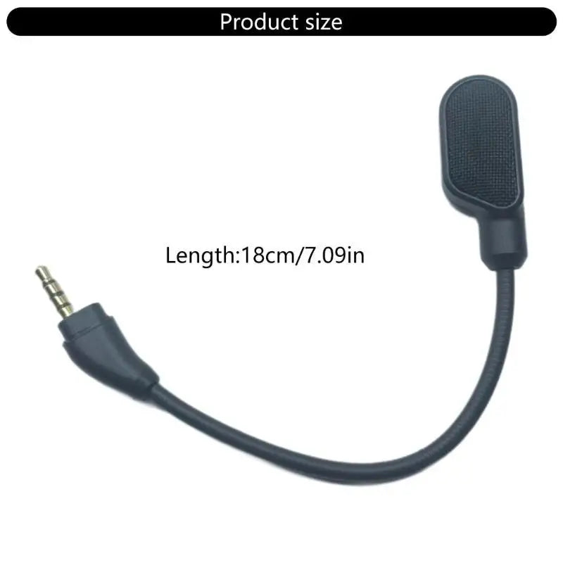 Upgraded Mic Replacement for Cloud III Wireless Gaming Headphone Noise Cancellation Backup Microphone Gaming Accessories Zpaxo